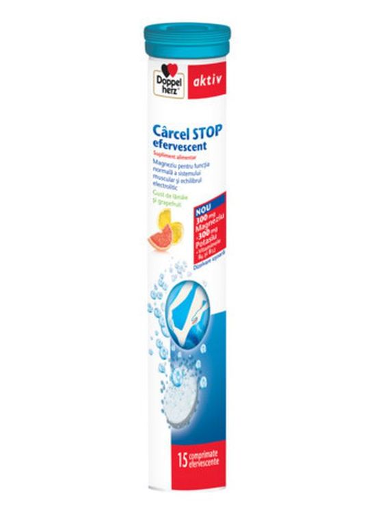 Carcel Stop, Doppelherz Aktiv | 15 comprimate efervescente