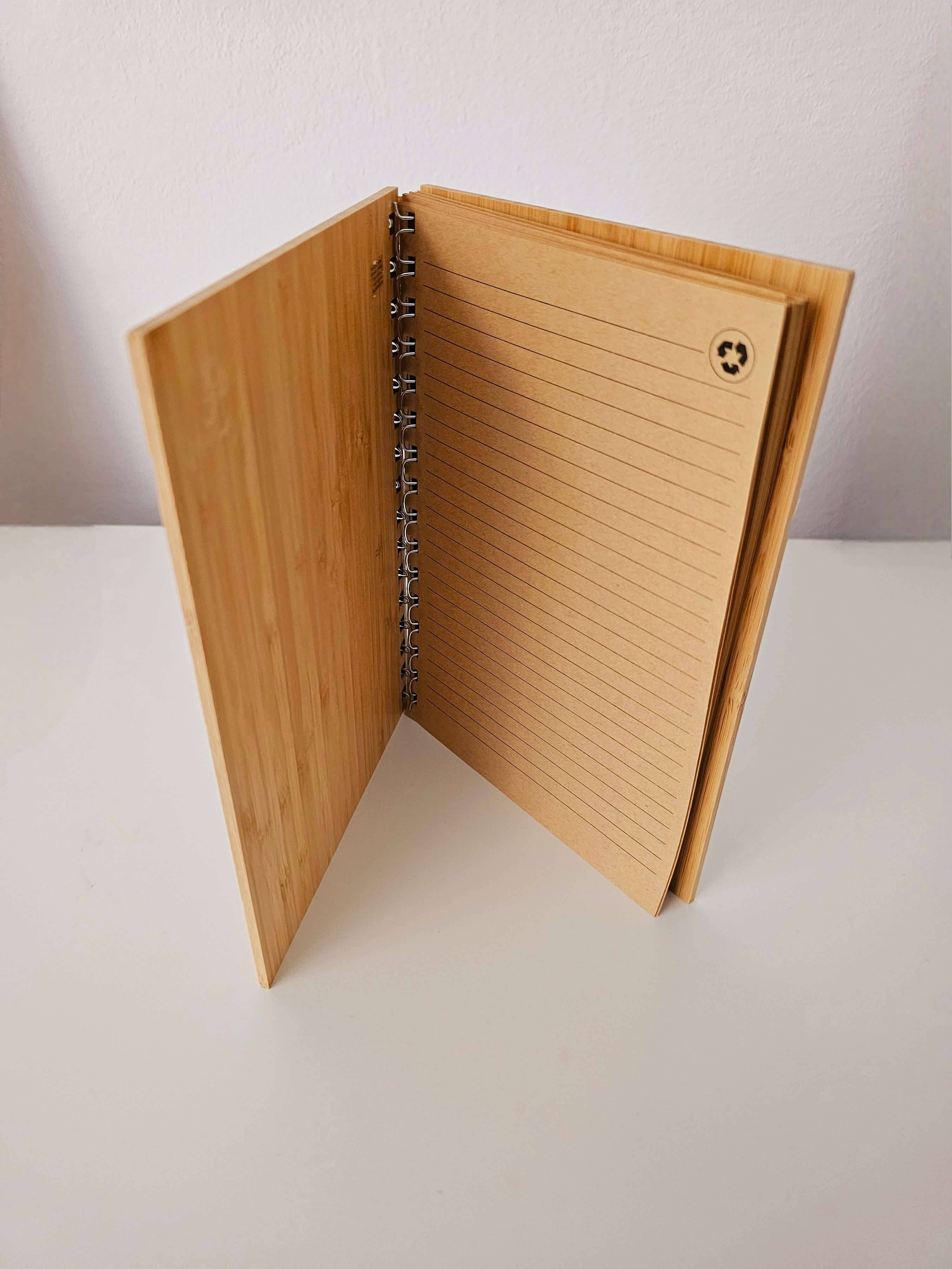 Carnet Notebook A5 bambus, imprimat - Minunea Naturii - poza 1