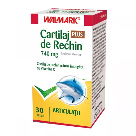 Cartilaj de Rechin Plus 740 mg, Walmark | 30 capsule