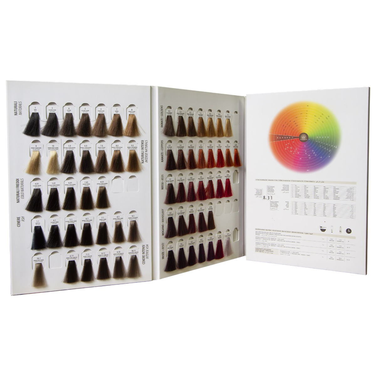 Catalog 124 nuante vopsea MAXIMA Plex, the Art of Color