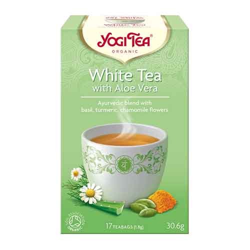 Cea Alb cu Aloe Vera Yogi Tea, 17pl, Pronat