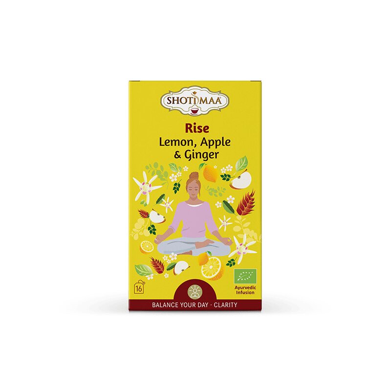 Ceai balance your day - rise - lamaie, mere si ghimbir bio 16dz x 2g 32g Shotimaa
