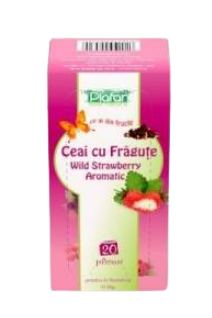 Ceai cu fragute, 20 plicuri, Plafar