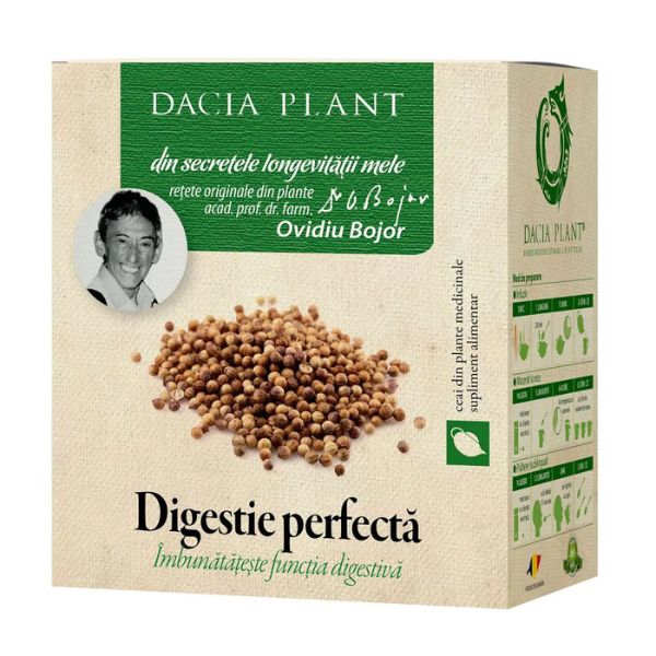 Ceai digestie perfecta, Dacia Plant | 50 g