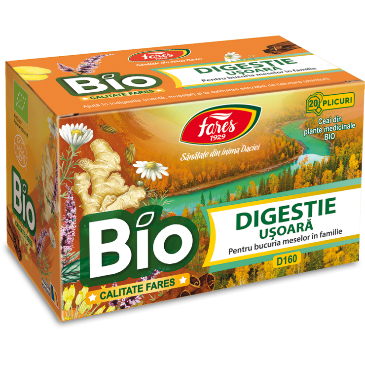 CEAI DIGESTIE USOARA BIO X20 DOZE