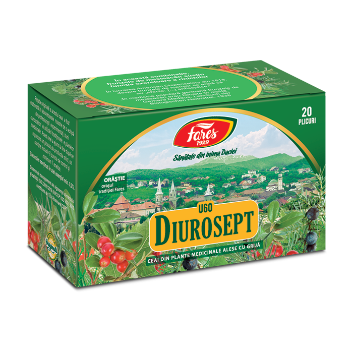 Ceai Diurosept, 20 plicuri, Fares
