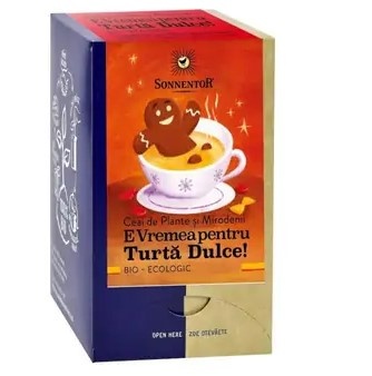 Ceai E vremea pentru Turta Dulce! 18 plicuri, Sonnentor