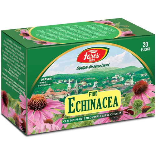 Ceai Echinacea, 20 plicuri, Fares