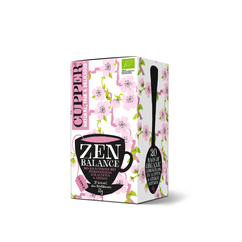 Ceai eco Zen Ballance, 20 plicuri, Cupper