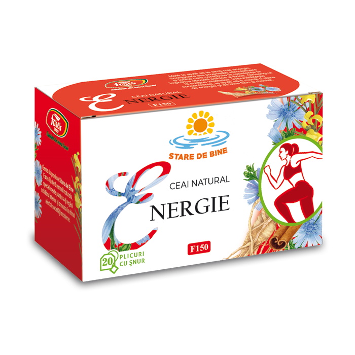 Ceai Energie, 20 plicuri, Fares