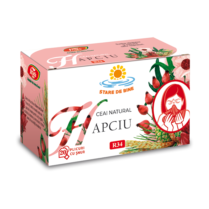Ceai Hapciu, 20 plicuri, Fares