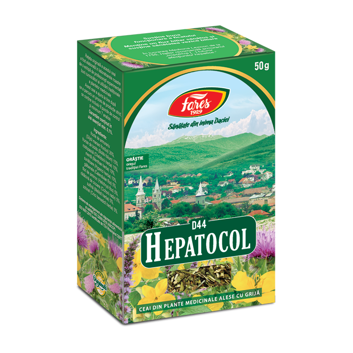 Ceai Hepatocol, 50g, Fares