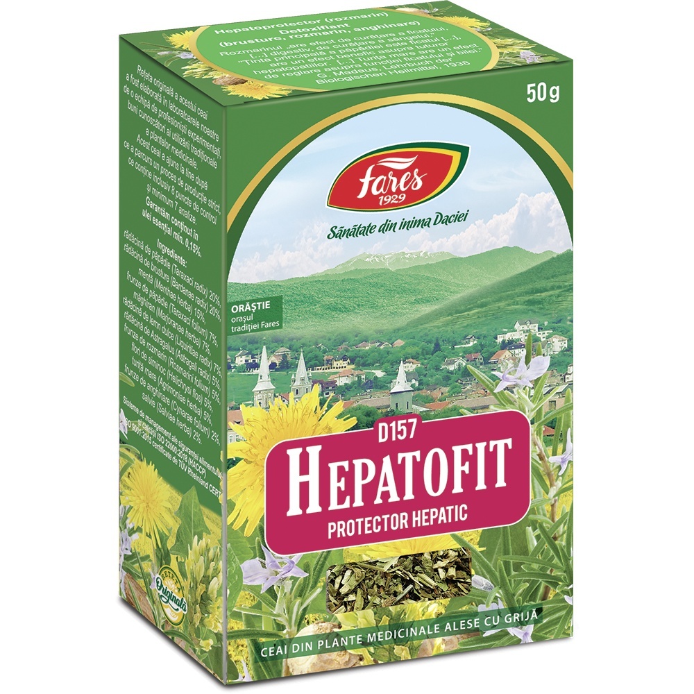 Ceai Hepatofit - 50g Fares