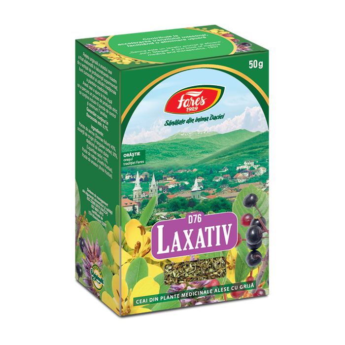 Ceai Laxativ, 50g, Fares