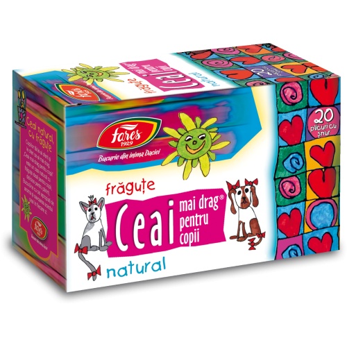 Ceai Mai Drag pentru copii, 20 plicuri, Fares