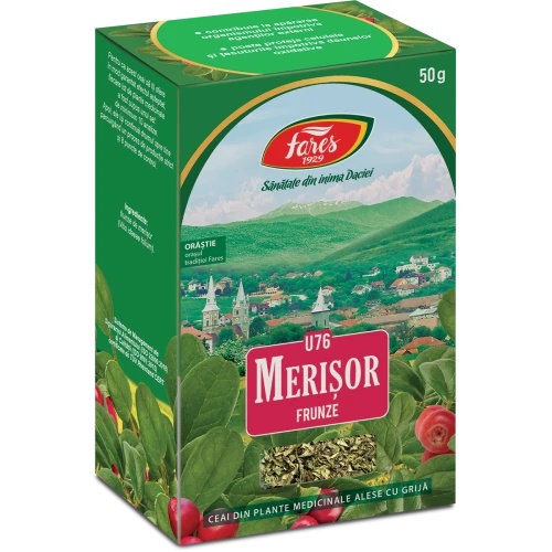 Ceai Merisor frunze U76 – 50 g Fares