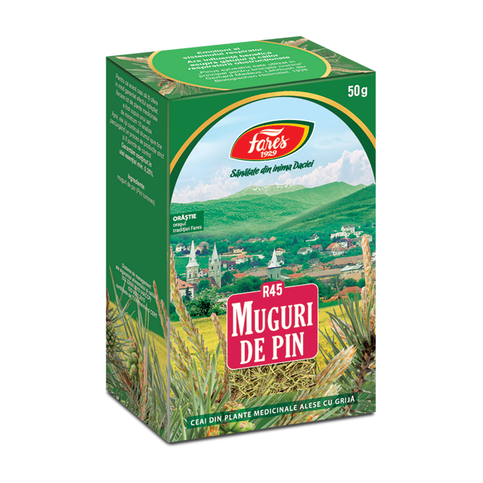 Ceai muguri de pin R45, 50g, Fares