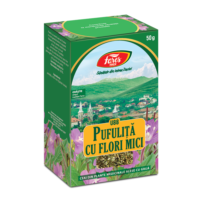 Ceai pufulita cu flori mici, 50g, Fares