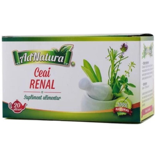 Ceai Renal, 25 plicuri, AdNatura