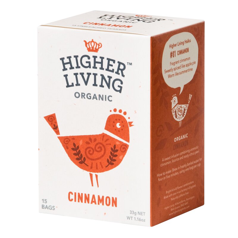 Ceai scortisoara bio 15dz 33g Higher Living