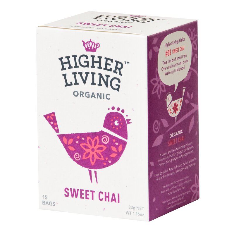 Ceai sweet chai bio 15dz 33g Higher Living