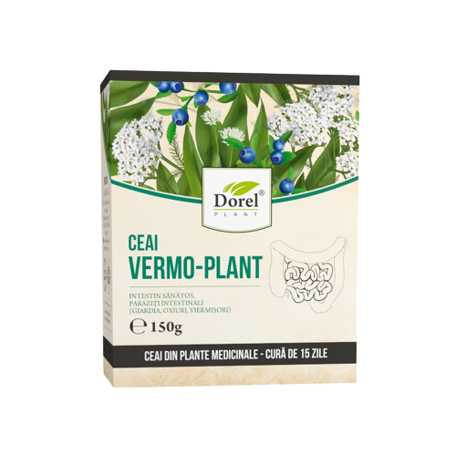 Ceai Vermo-Plant Paraziti-intestinali, 150g, Dorel Plant