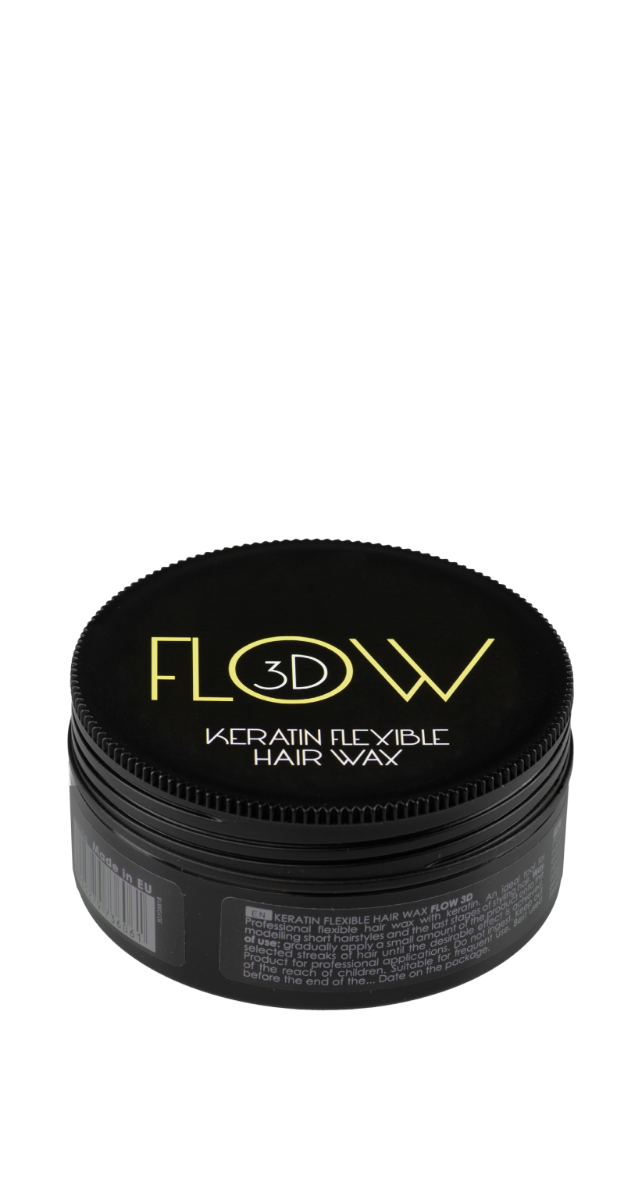Ceara de par flexibila cu keratina Flow 3D, 100g, Stapiz