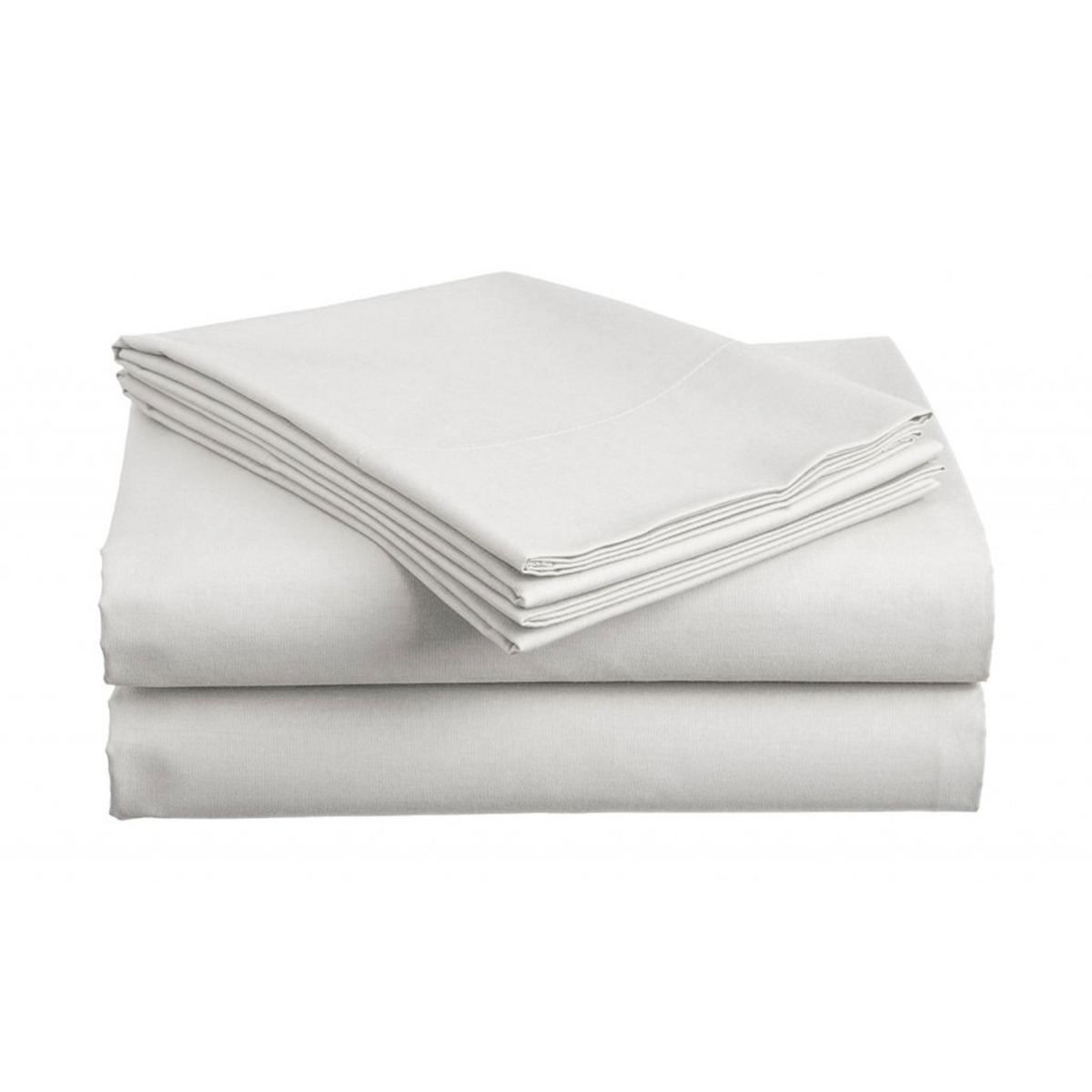 Cearceaf pilota, damasc alb, 100% bumbac, 180x210 cm, pentru pat dublu