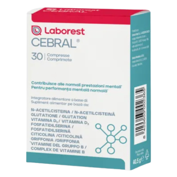 Cebral, Laborest Italia | 30 comprimate