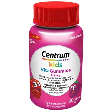 Centrum Kids VitaGummies Berry, 60 jeleuri, GSK
