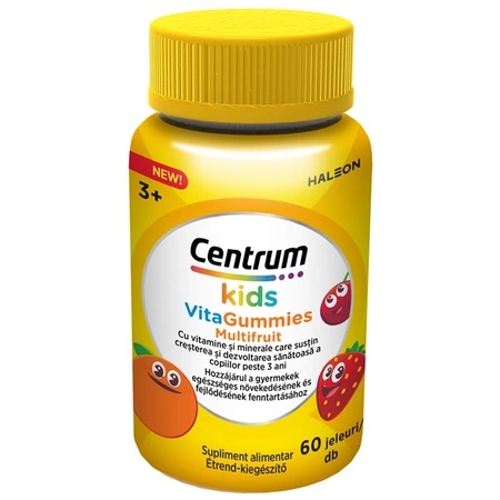 Centrum Kids VitaGummies Multifruct, 60 jeleuri, GSK