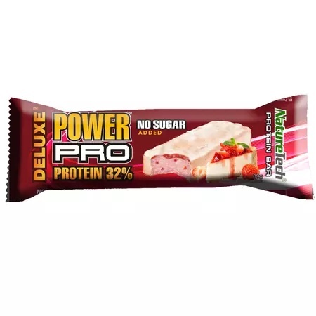 Cheesecake cu Căpșuni, baton energizant, 80g, Nature Tech
