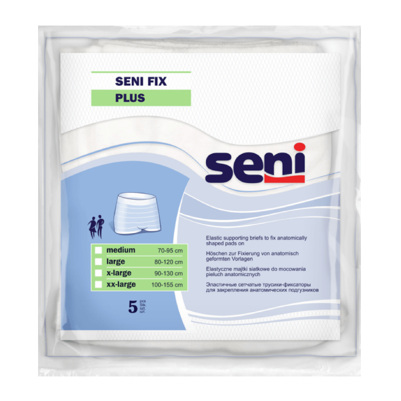 Chilot elastic de sustinere Seni Fix Plus, L, 5 buc