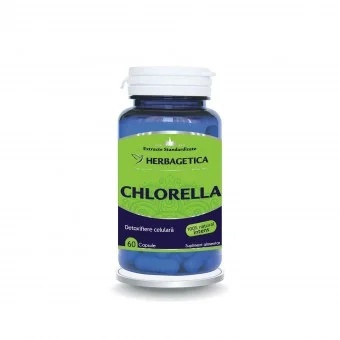 Chlorella, 60 capsule, Herbagetica
