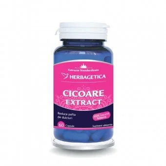 Cicoare Extract, 60 capsule, Herbagetica