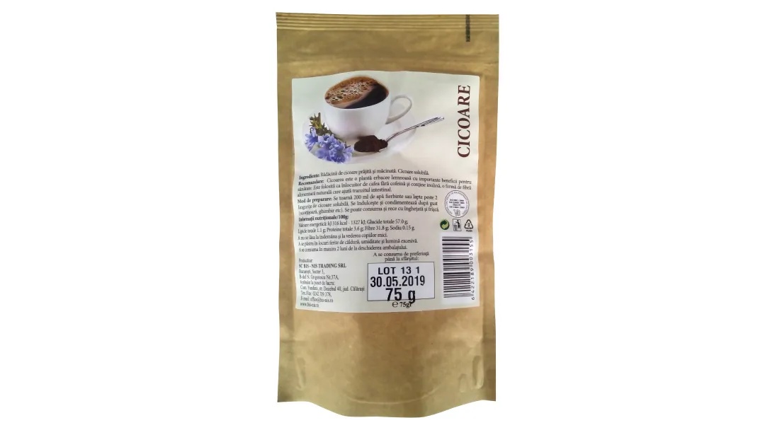 Cicoare solubila, 75g, Bis-Nis