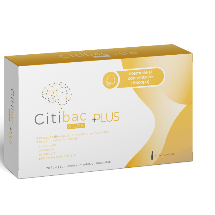 Citibac Alpha Plus, Naturpharma | 20 fiole buvabile