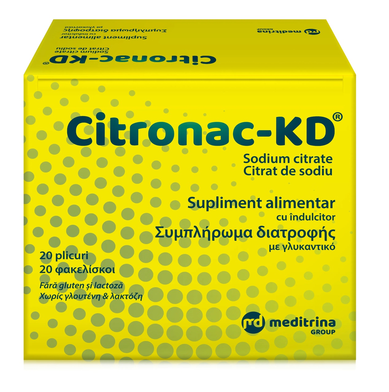 Citronac-KD, 20 plicuri, Meditrina