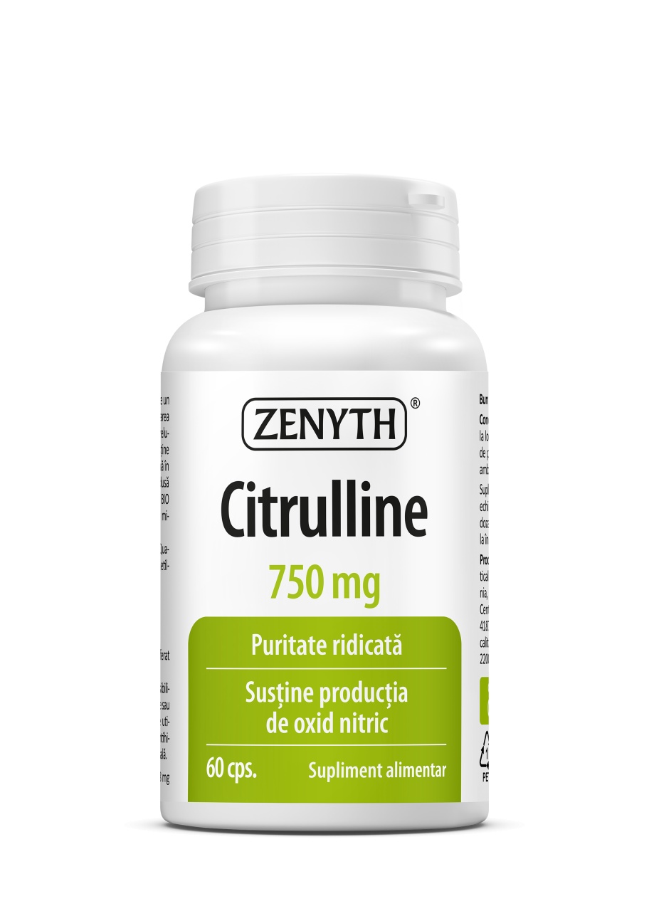 Citrulline 750mg, 60 capsule, Zenyth