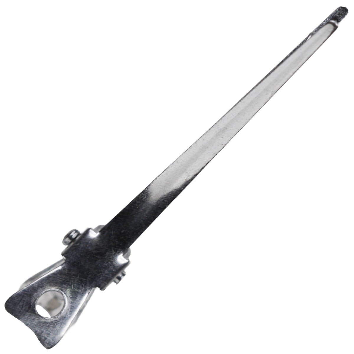 Clame de par din aluminiu 50 mm, argintii, accesorii pentru coafuri profesionale, 24 bucati
