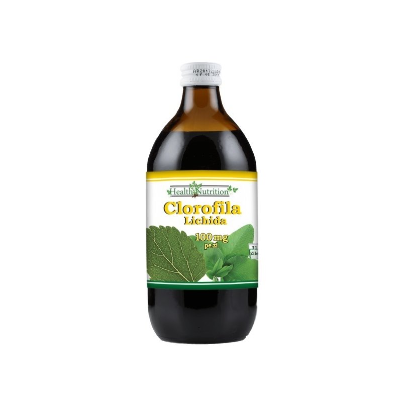 Clorofila lichida (suc) naturala, 500 ml - Health Nutrition