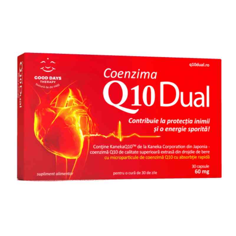 Coenzima Q10 Dual 60 mg, Good Days Therapy | 30 capsule