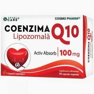 Coenzima Q10 lipozomala, 30 capsule, Cosmopharm