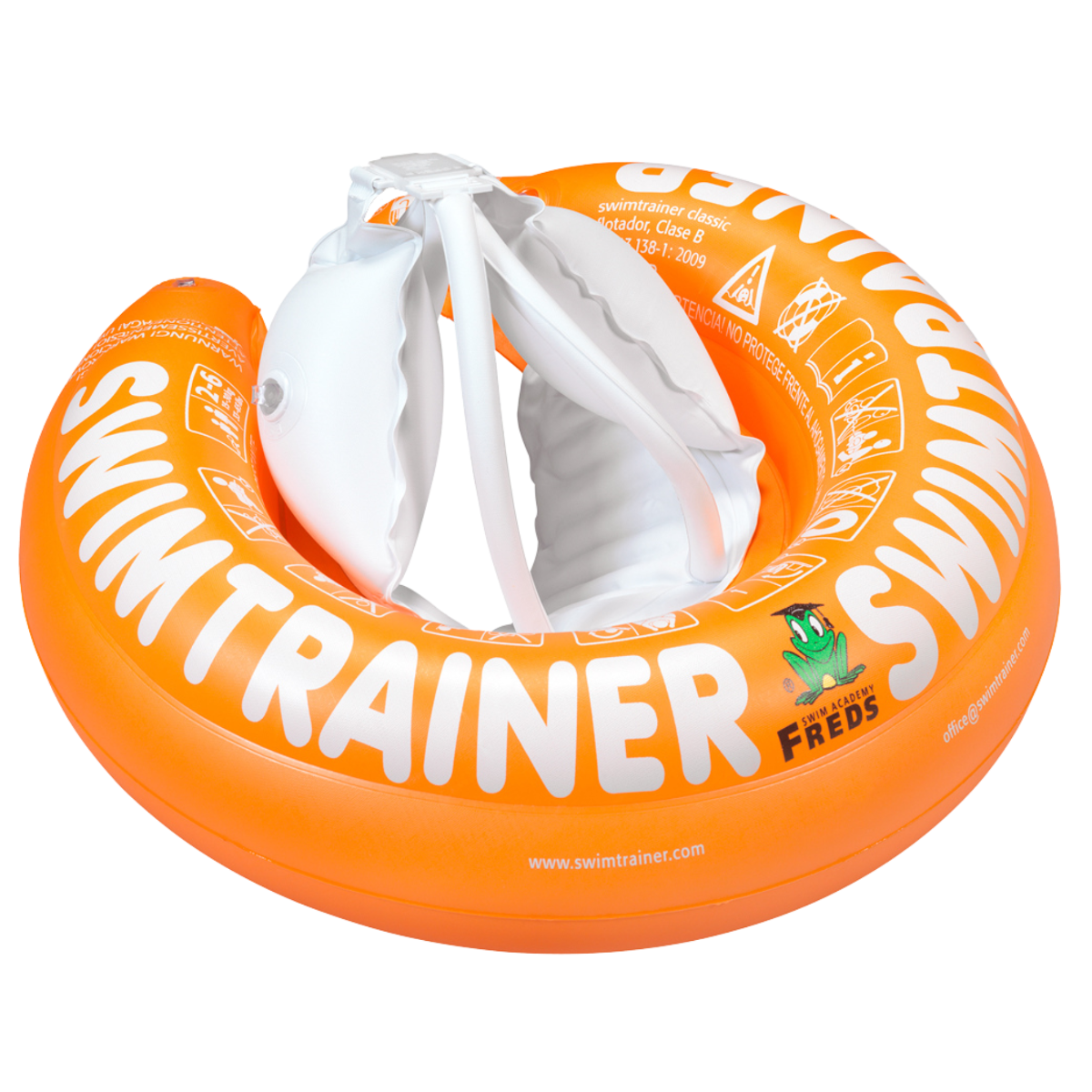 Colac Swimtrainer Classic 2-6 ani Portocaliu, 1 bucata, Freds Swim Academy