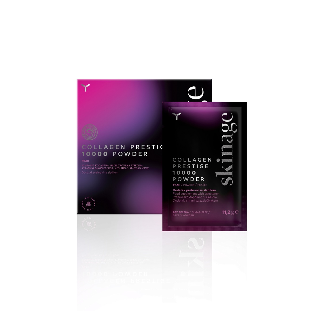 Colagen Marin, 20 plicuri, fără zahăr, cu Acid Hialuronic și Vitamina C, 10000mg - poza 1