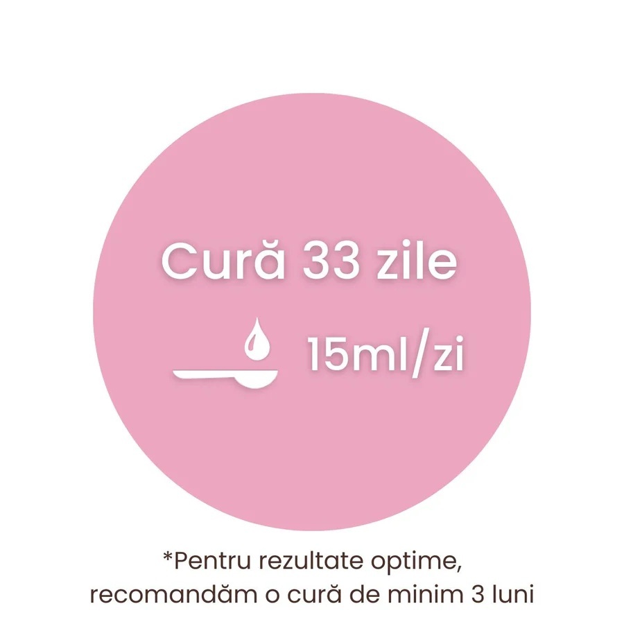 Colagenus Frumusețe - Colagen lichid hidrolizat cu acid hialuronic și biotină. Flacon 500ml. Susține sănătatea și frumusețea pielii, unghiilor și părului. Reduce ridurile și căderea părului. Întărește unghiile - poza 4