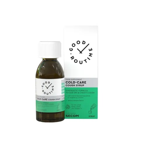 Cold-Care Cough sirop Good Routine, 150 ml, Secom