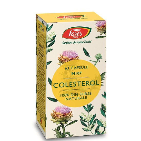 Colesterol, M107, 63 capsule Fares