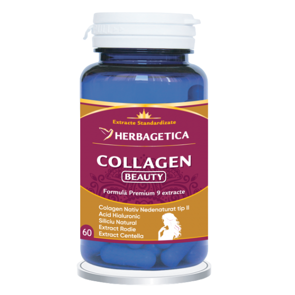 Collagen Beauty, Herbagetica | 60 capsule