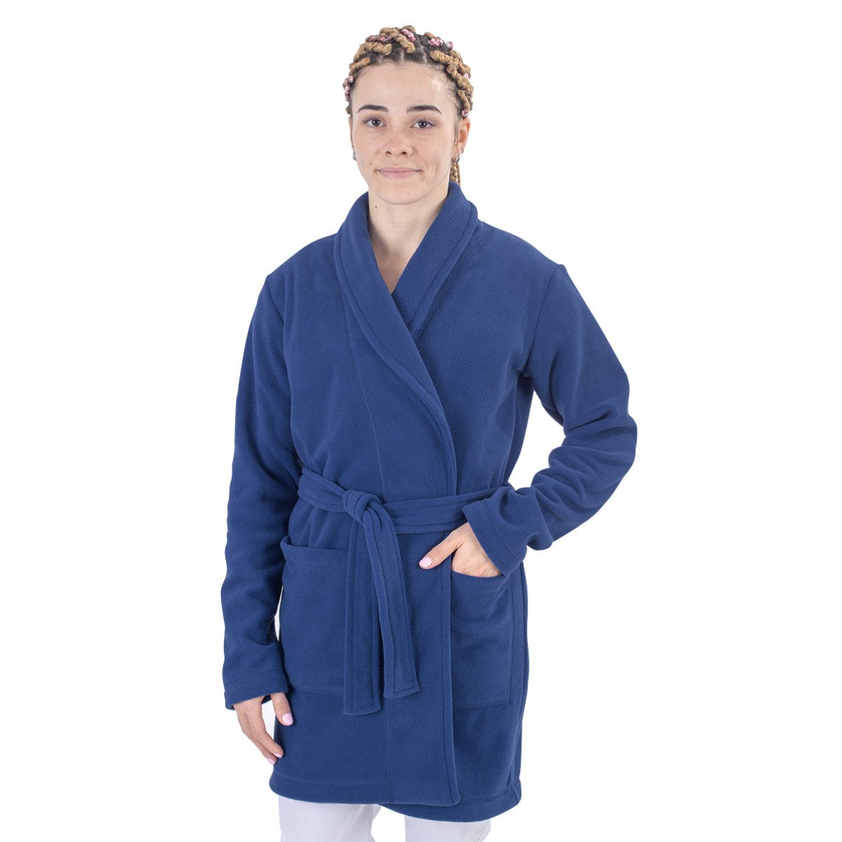 Comet Halat medical polar unisex - Albastru, 34